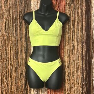 Victoria’s Secret Strappy Lime Green bikini set